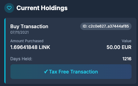 Tax optimization visualization